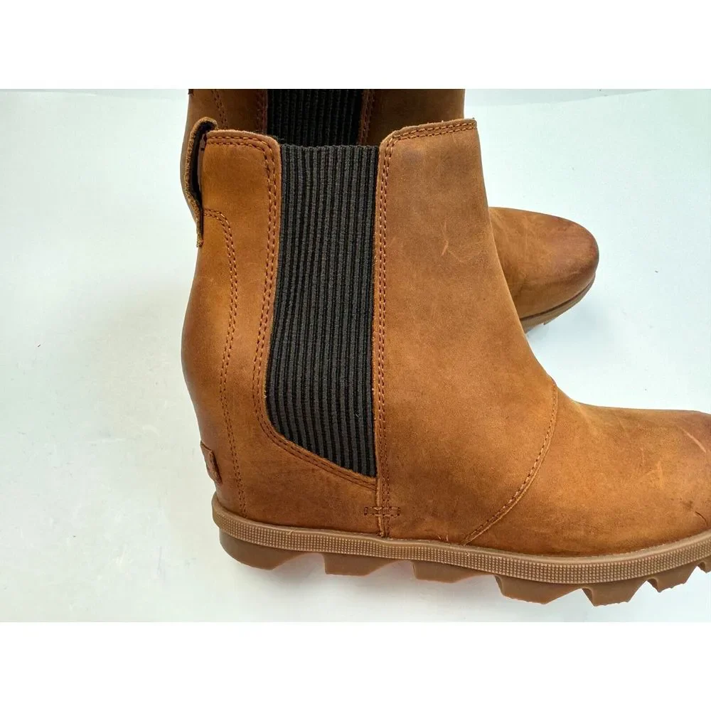 Sorel Joan of Arctic Wedge II Chelsea Bootie Women‎ 7.5 NL3754-222 Waterproof